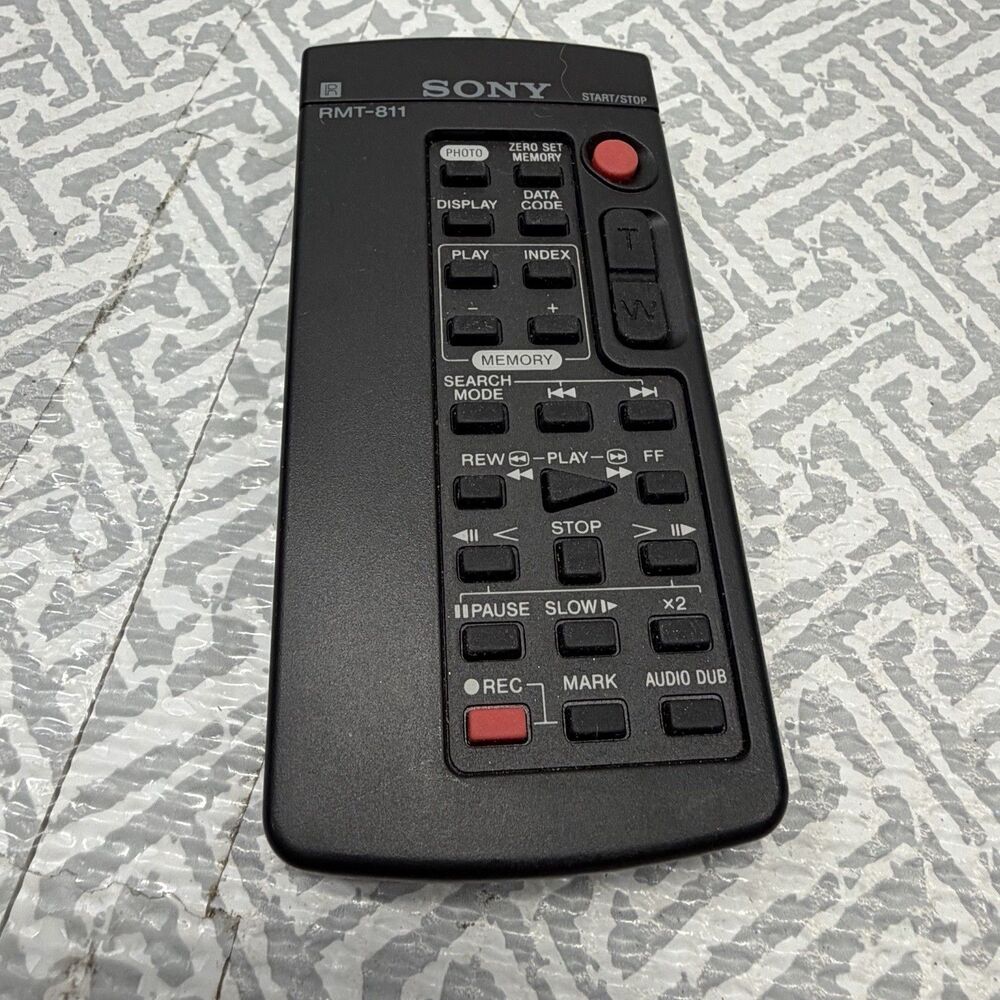 Genuine Sony RMT-811 Camcorder Remote Control Commander OEM Tested & Working